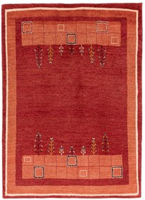 Gabbeh Tappeto 250x180 Rosso (Iran) Annodato A Mano