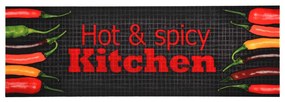 Tappetino da Cucina Lavabile Hot&amp;Spicy 60x180 cm