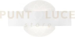 Applique a parete led himalaya bianca 11w 1210lm 4000k 24x5,5x13cm ...