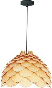 Lampadario sospeso a cavo BURGO 1xE27/60W/230V diam. 50 cm
