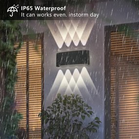 Brilagi - Applique da parete LED per esterni FLAREBOX LED/8W/230V nero IP65