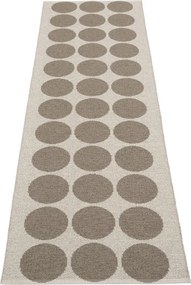 Passatoia da interno/esterno marrone/beige 70x240 cm Hugo Walnut Linen – Pappelina