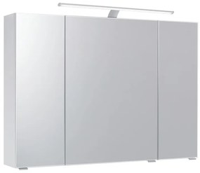 Pensile con luce Solitaire PELIPAL grigio L 98 x H 70 x P 17 cm