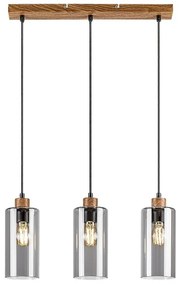 Rabalux 72123 - Lampadario a cavo TANNO 3xE27/25W/230V