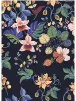 Eijffinger Carta da parati Carmen Falls - Schwarz Multicolo