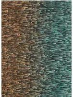 Clarke & Clarke Tapete Ombre - Teal/ Spice