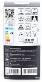 Lampadina LED RGBW dimmerabile G45 E14/5W/230V 3000-6500K Wi-Fi - Aigostar