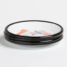 Set di 4 Piatti Ø13,5 cm Magik Multicolore - Sklum
