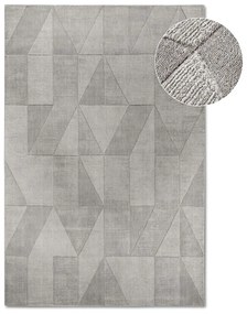 Tappeto grigio in lana tessuto a mano 160x230 cm Ursule - Villeroy&amp;Boch