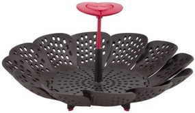 Tefal - Cestello per cottura a vapore INGENIO nero/rosso