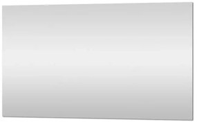 Specchio bagno 100x70 cm a filo lucido con installazione reversibile