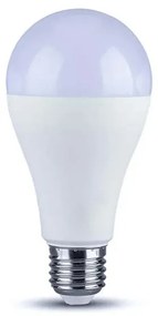 Lampada Led E27 A65 17W 1521lm Bianco Caldo 2700K Bulbo Sfera SKU-4456