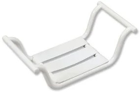 Sedile per vasca da bagno in acciaio