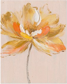 Quadro su tela dipinto a mano Silk Flower