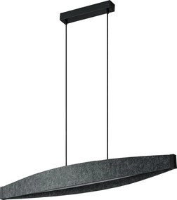 Osram - Lampada a sospensione con cavo DECOR FLAT LED/23W/230V, grigio