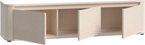 Mobile TV Da Terra 3 Ante 170x40x40 Design Moderno Lehman Sabbia