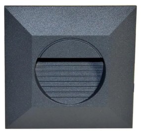 Illuminazione scale LED da esterno UGRA LED/2W/230V IP54 antracite