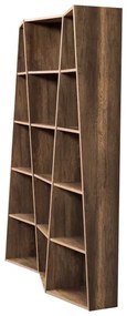 Libreria Trek 3 elementi Noce
