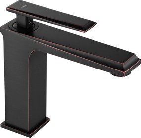 Rubinetto da lavabo Rea Romano Old Black Low