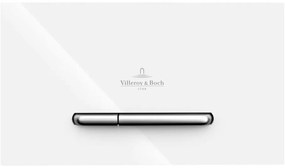 Villeroy & Boch 922169N5 - Pulsante di scarico VICONNECT bianco/cromo opaco