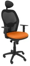 Sedia Ufficio con Poggiatesta Jorquera PC ALI308C Arancio