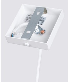 Lampadario bianco Gleam – Sollux