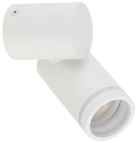 Faretto da parete JET SET 1xGU10/10W/230V bianco