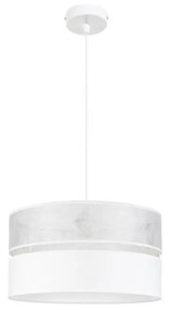 Lampadario su filo LIMA 1xE27/60W/230V bianco