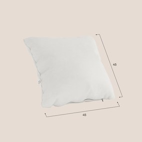 Wild cuscino in collezione Wild in microfibra impermeabile zebra