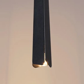 Sollux SL.1400 - Lampadario a sospensione con filo PRYSM 1xG9/8W/230V nero