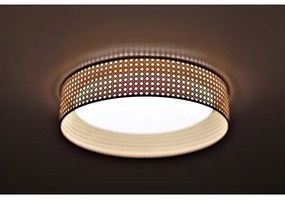 Duolla - Plafoniera LED ROLLER LED/24W/230V diametro 45 cm rattan