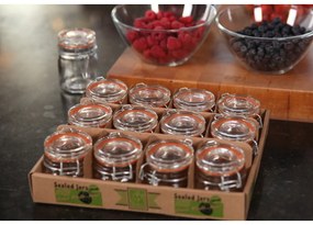 Vasetti per conserve in set da 12 90 ml - Esschert Design