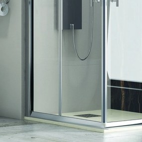 Box doccia angolo 80x80 cristallo 6mm anticalcare KF1000 - KAMALU