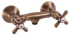 RAV Slezák MK180.5SM - Miscelatore per doccia MORAVA RETRO, ottone antico