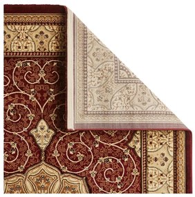 Tappeto rosso Heritage, 140 x 80 cm - Think Rugs