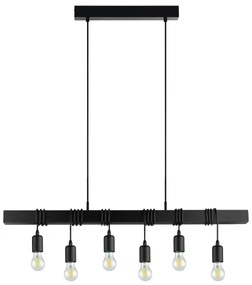 Eglo 44062 - Lampadario a sospensione TOWNSHEND 6xE27/60W/230V