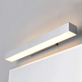 Lindby Applique per bagno con LED Kiana cromo