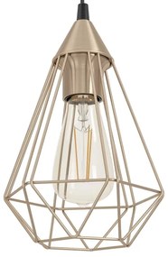 Eglo 94193 - Lampadario TARBES 1xE27/60W/230V