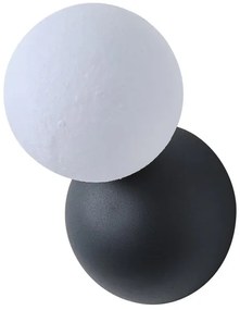 Applique 1xG9/25W/230V nero