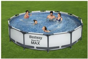 Piscine Ronde Hors Sol Steel Pro Max 366 X 76 Cm