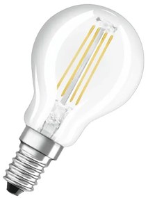 Lampadina LED FILAMENT P40 E14/4W/230V 2700K - Osram