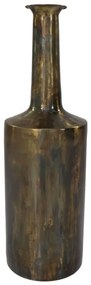 Vaso Bergamo Grande 24x75 Cm Dorato /