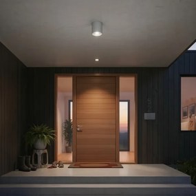 Ideal Lux - Faretto da esterno GUN 1xGU10/28W/230V IP55 grigio