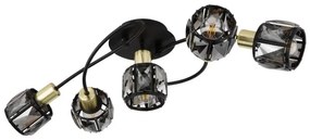 Globo 54357-5B - Lampadario a plafone INDIANA 5xE14/40W/230V