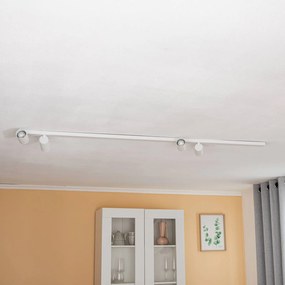 Nowodvorski Lighting Faretto da soffitto Mono VIII bianco a 8 luci, 2x150 cm