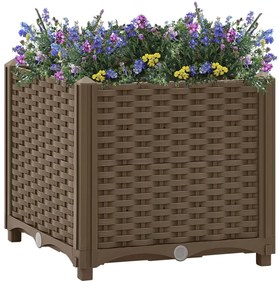 Fioriera Rialzata 40x40x38 Cm İn Polipropilene /