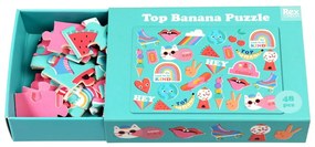 Puzzle 48 pezzi Top Banana - Rex London