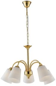 Lampadario 1162 oro 5xe14 60x39cm