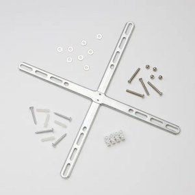 Brilagi - LED plafoniera in cristallo MOZART 5xE14/40W/230V cromo lucido