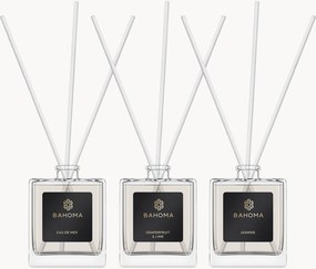 Set di 3 diffusori per ambienti Eau de Mer, Jasmin, Grapefruit & Lime